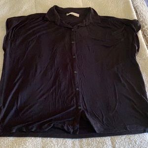 Loft button up short sleeve shirt
